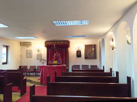 Synagoge in Skopje, Mazedonien