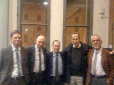 Jonathan Beck, Detlef Felken, Robert Weil, Michael Krüger, ... (v.l.n.r)