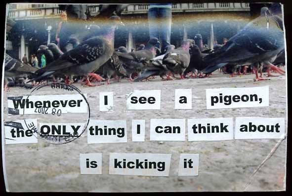 Pigeons - © PostSecret.com