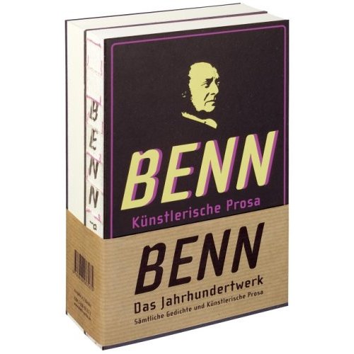 Gottfried Benn: Das Jahrhundertwerk in 2 Bd. (Klett-Cotta)